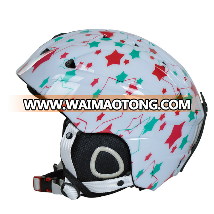 MOON Ski Helmet 2019 Star Graffiti Ski Accessories Outdoor Sports skiing equipment For adult snowboard helmet